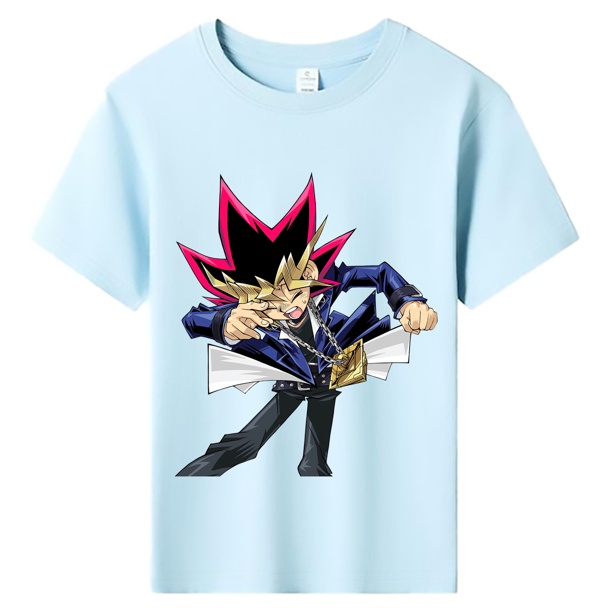 （画像用） 遊☆戯☆王 Yu-Gi-Oh! 綿100％キッズTシャツ（フロントプリント）